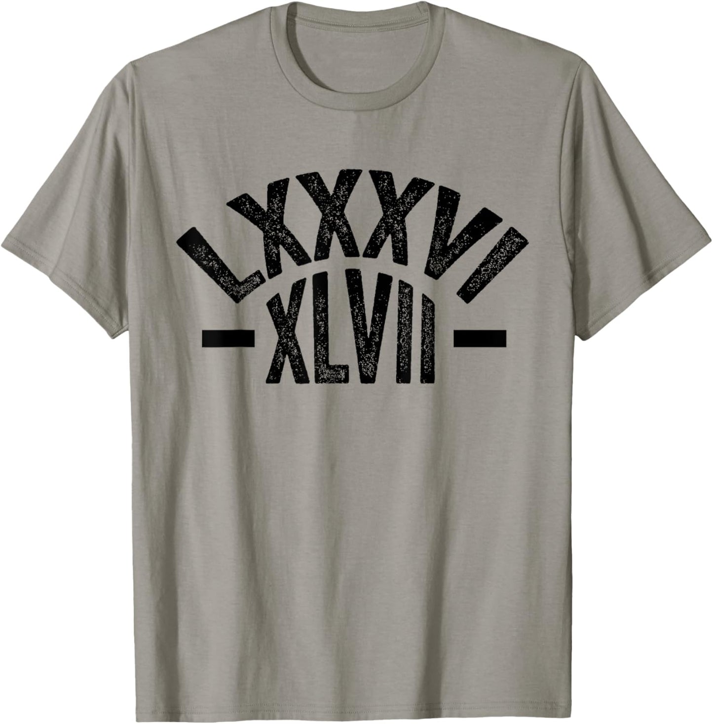 8647 anti Trump 86 47 Floral Roman Numerals T-Shirt - T-Shirt | Sand