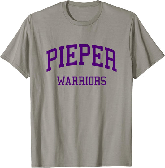 Pieper High School HS San Antonio TX Retro T-Shirt - T-Shirt | Sand