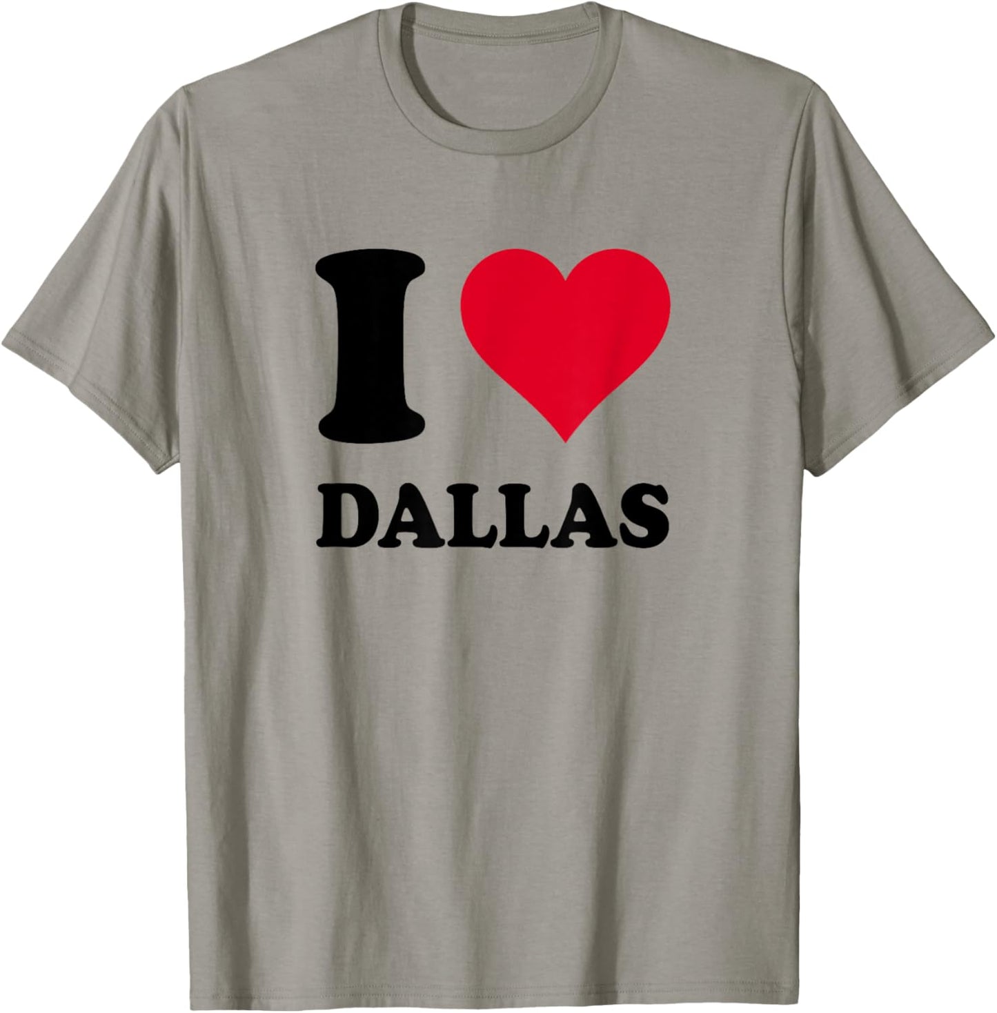 I Love Dallas T-Shirt - T-Shirt | Sand