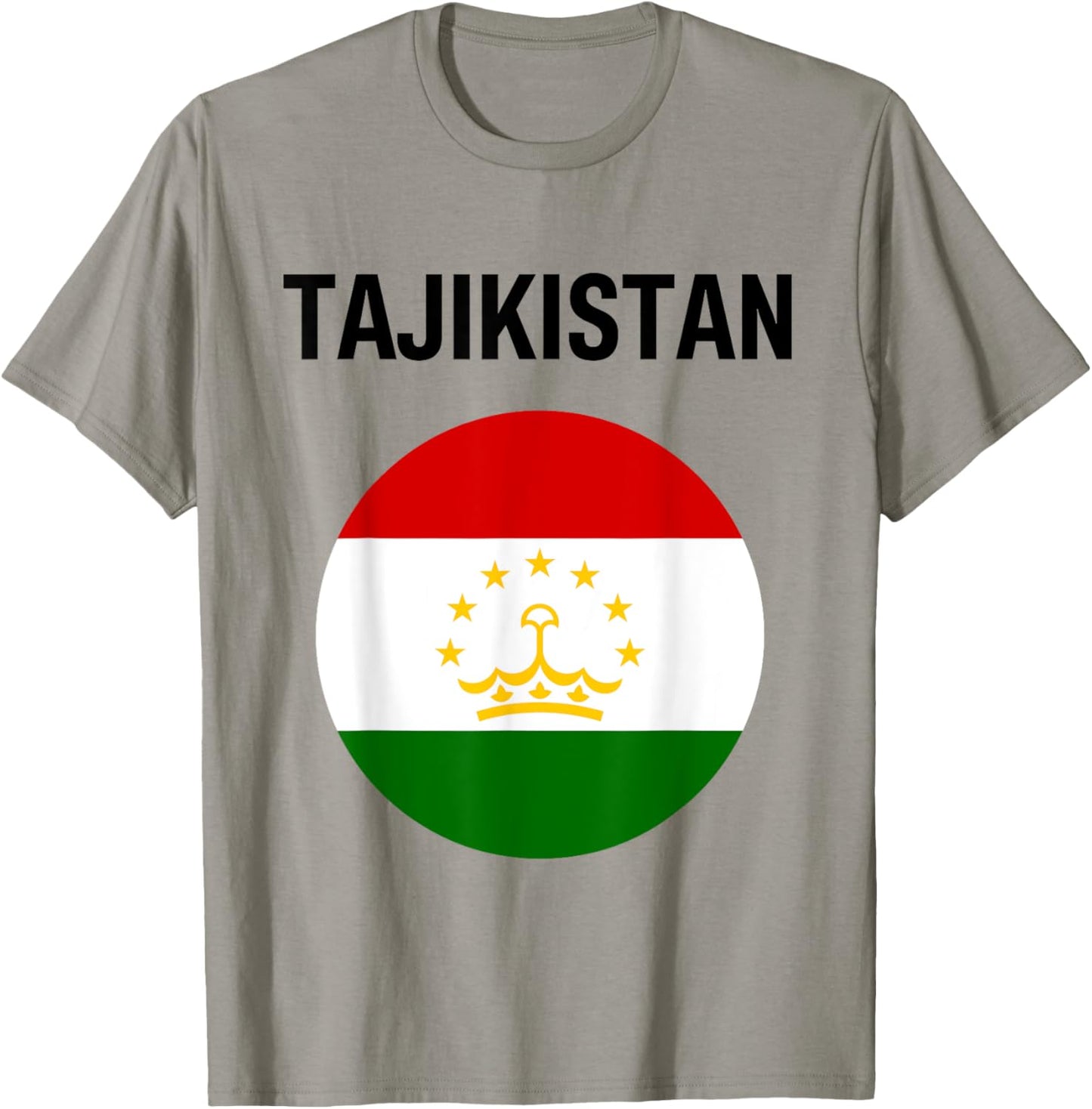 Tajikistan Flag Modern T-Shirt - T-Shirt | Sand