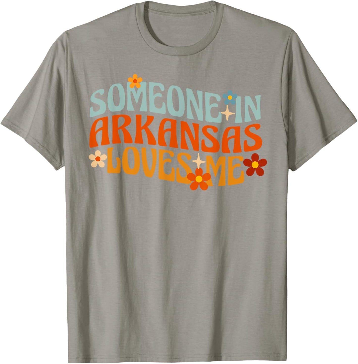 Someone In Arkansas Loves Me Natural State T-Shirt - T-Shirt | Sand