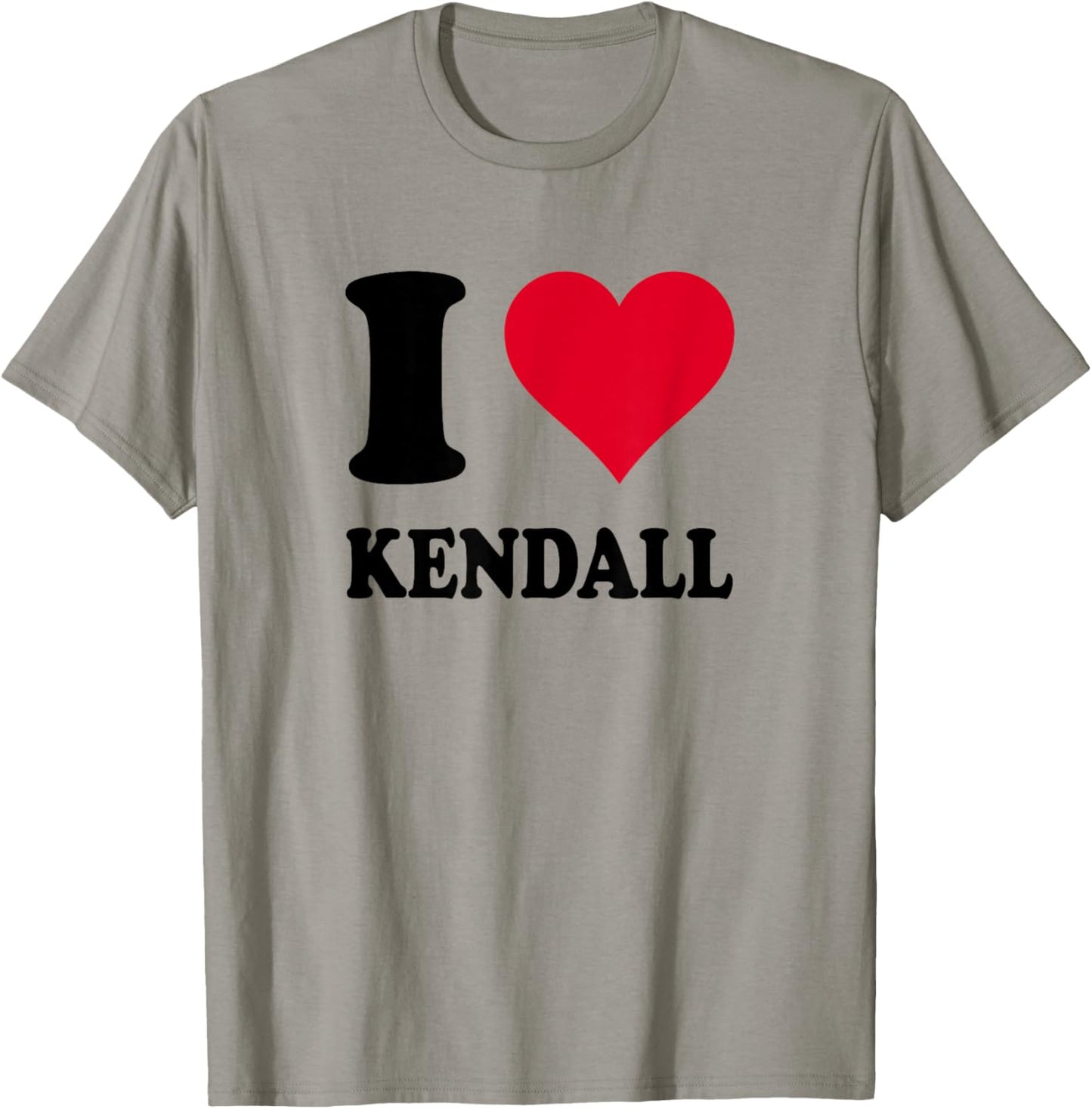 I Love Kendall T-Shirt - T-Shirt | Sand