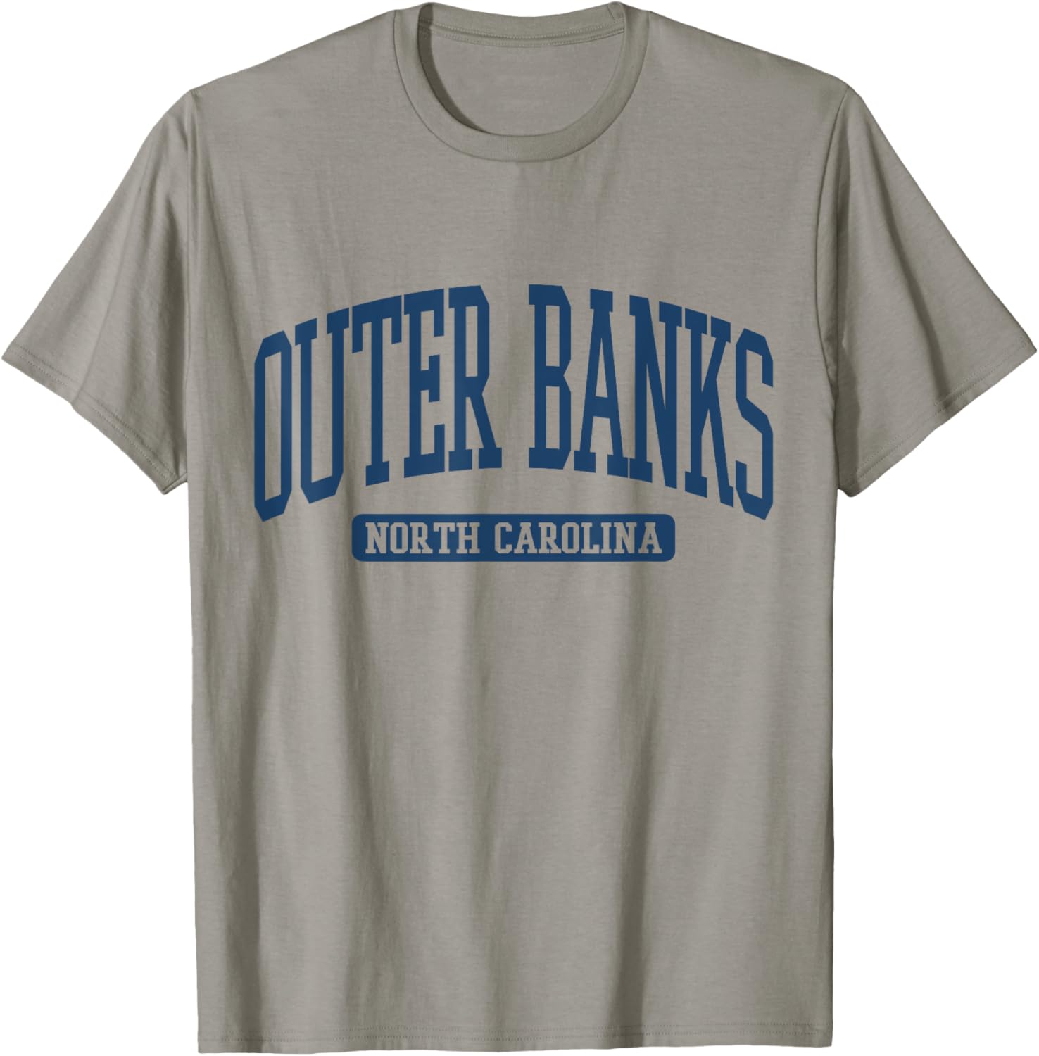 Outer Banks North Carolina Souvenir Beach, Retro, Vintage T-Shirt - T-Shirt | Sand