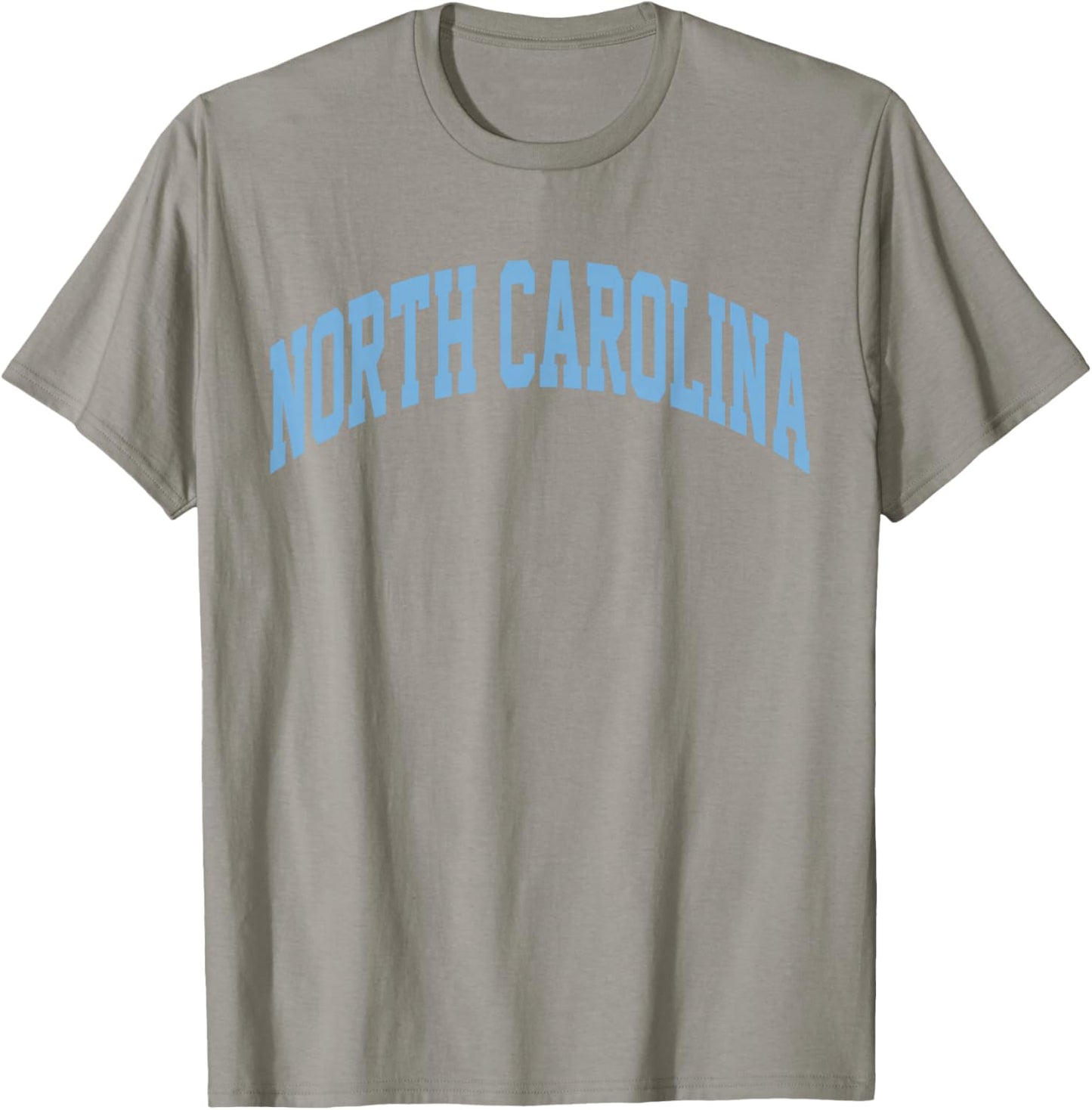 Retro North Carolina Blue Souvenir Simple North Carolina T-Shirt - T-Shirt | Sand