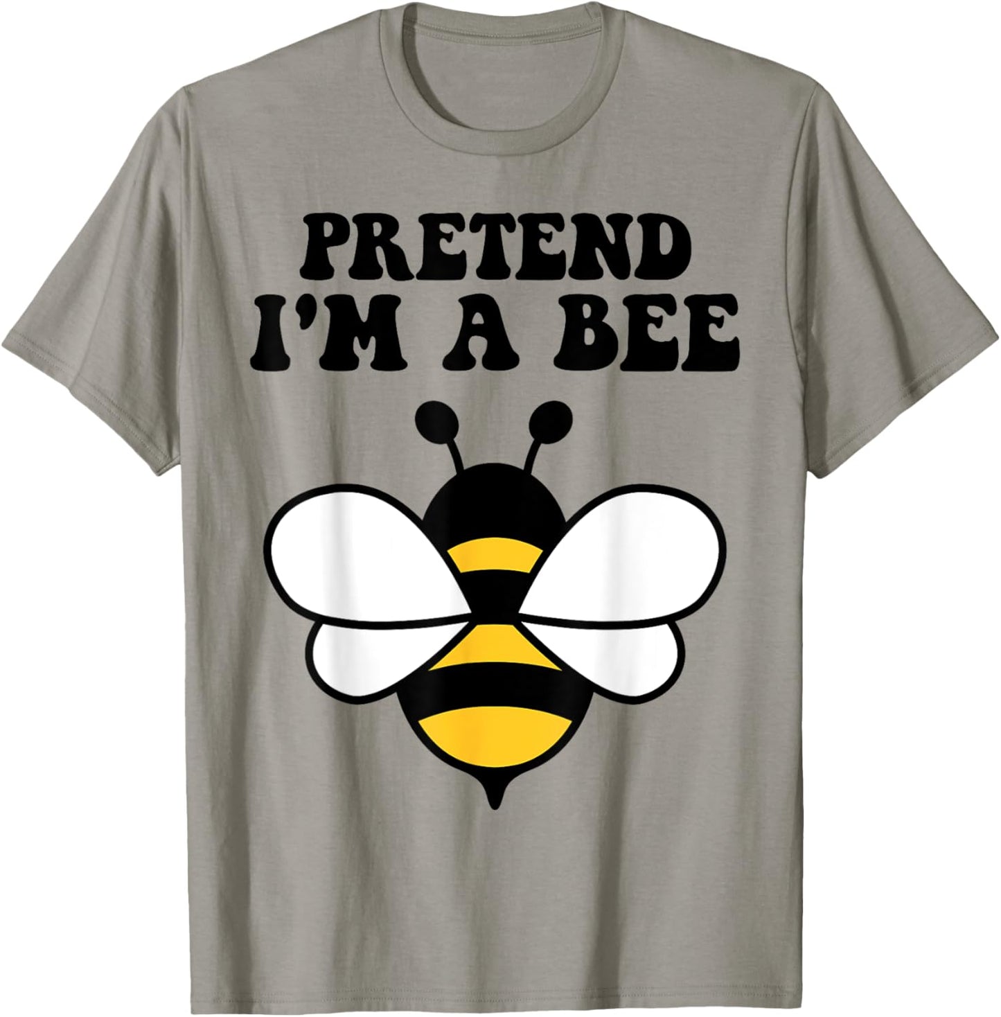Halloween Yellow Costume Men Women Boys Pretend I'm a Bee T-Shirt - T-Shirt | Sand