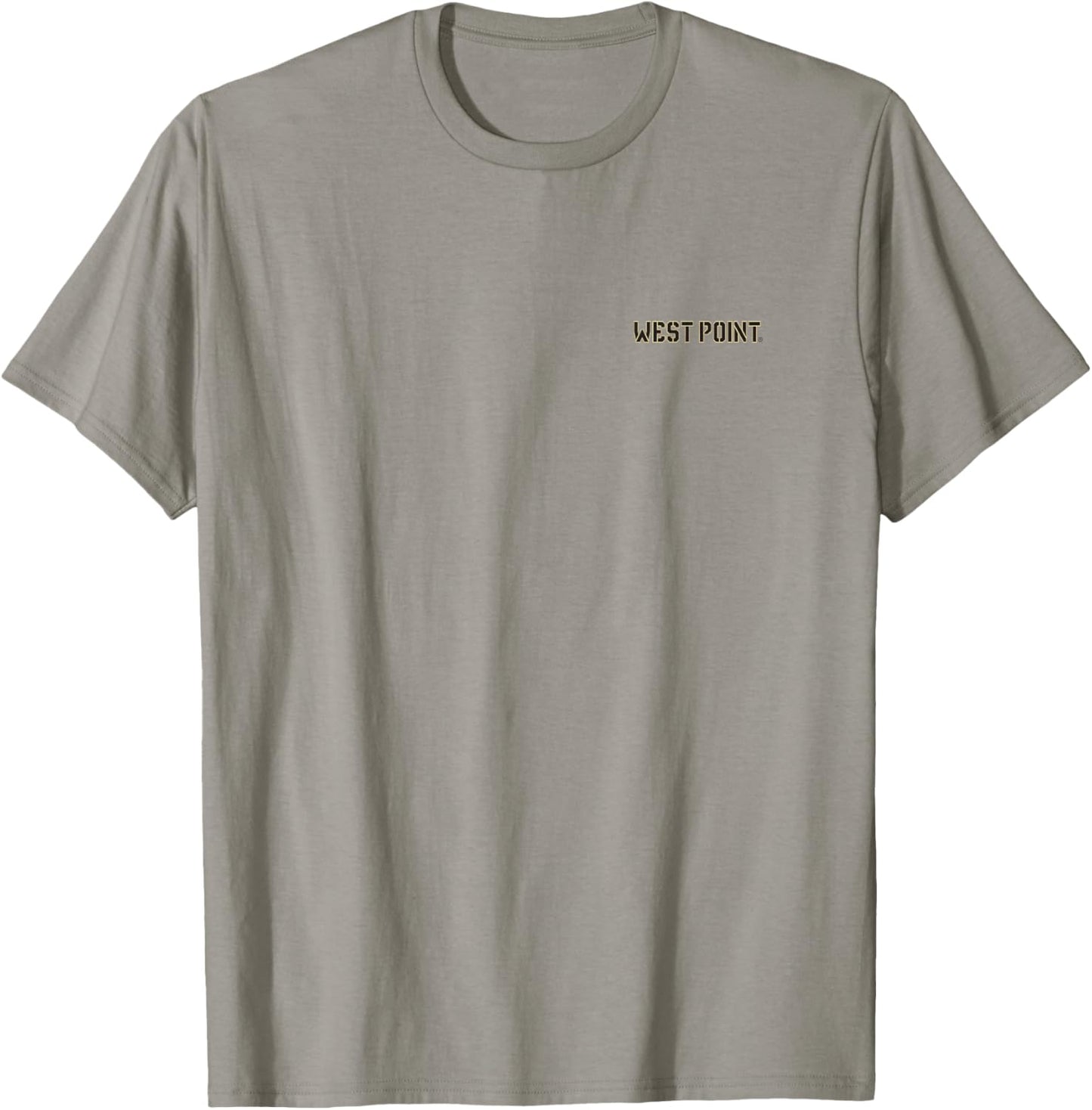 Army Black Knights West Point Front/Back Officially Licensed T-Shirt - T-Shirt | Sand