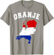 Nederland Netherlands Oranje Europe Sport Women Men Children T-Shirt - T-Shirt | Sand