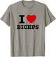 I Love Biceps T-Shirt - T-Shirt | Sand