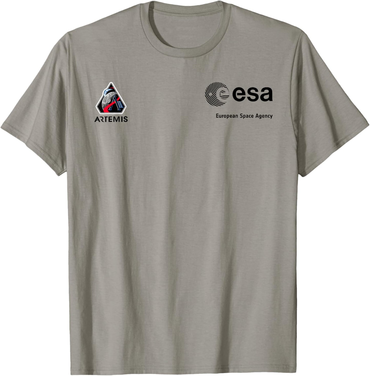 ESA Artemis II Mission Patch T-Shirt - T-Shirt | Sand