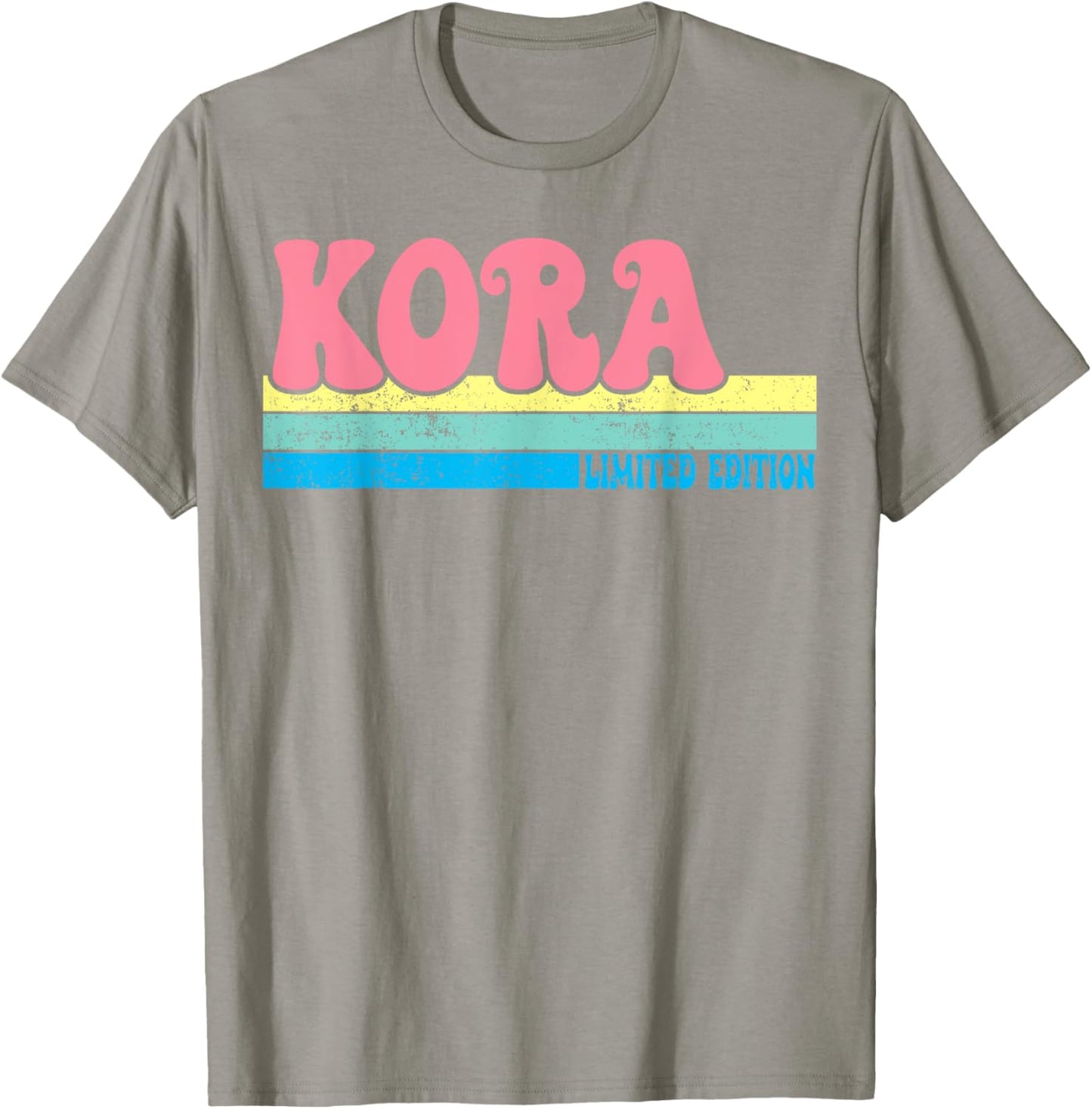 KORA Name Personalized Cute Idea Groovy Women KORA T-Shirt - T-Shirt | Sand