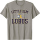 Little Elm Lobos Logo Varsity HS T-Shirt - T-Shirt | Sand