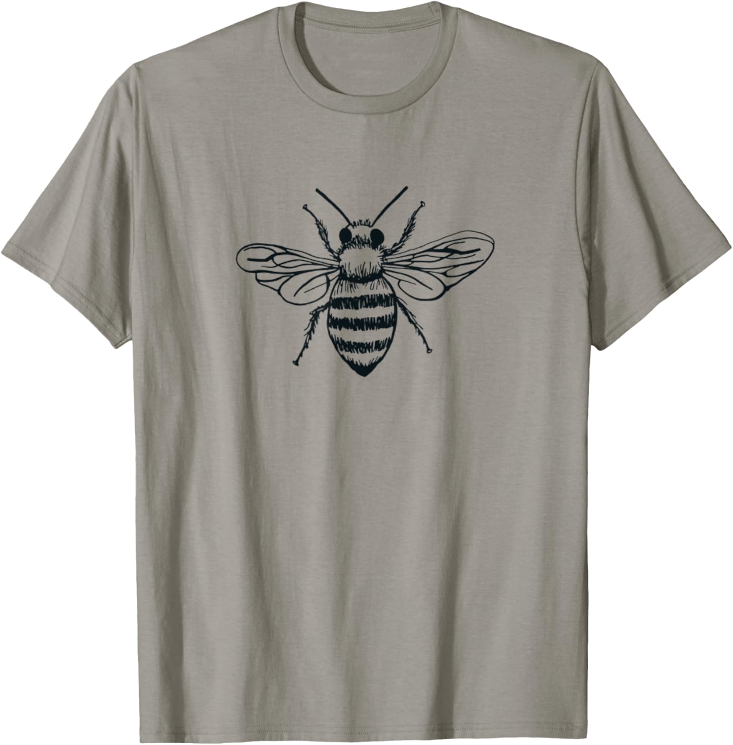 Cute Bee Women Girl Boy Graphic Animal Beekeeper T-Shirt - T-Shirt | Sand