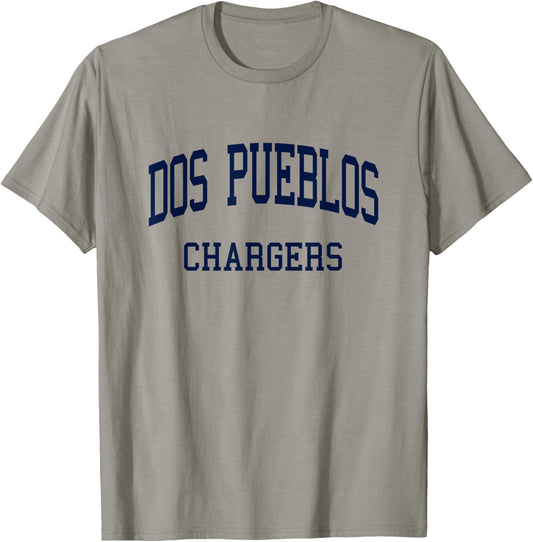 Dos Pueblos High School HS Goleta CA Retro T-Shirt - T-Shirt | Sand