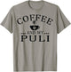 Puli Dog And Coffee Women T-Shirt - T-Shirt | Sand