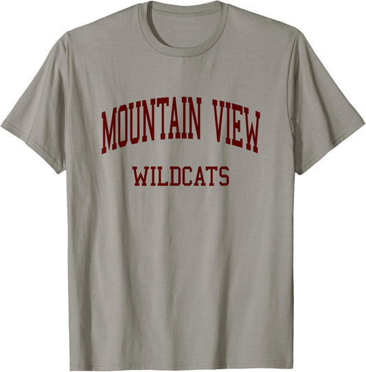 Mountain View High School HS Stafford VA Retro T-Shirt - T-Shirt | Sand