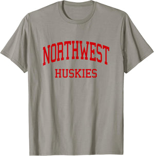 Northwest High School HS Omaha NE Retro T-Shirt - T-Shirt | Sand