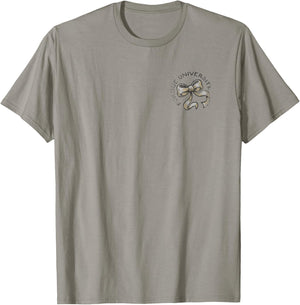 Purdue Boilermakers Bow Vintage Gray Officially Licensed T-Shirt - T-Shirt | Sand