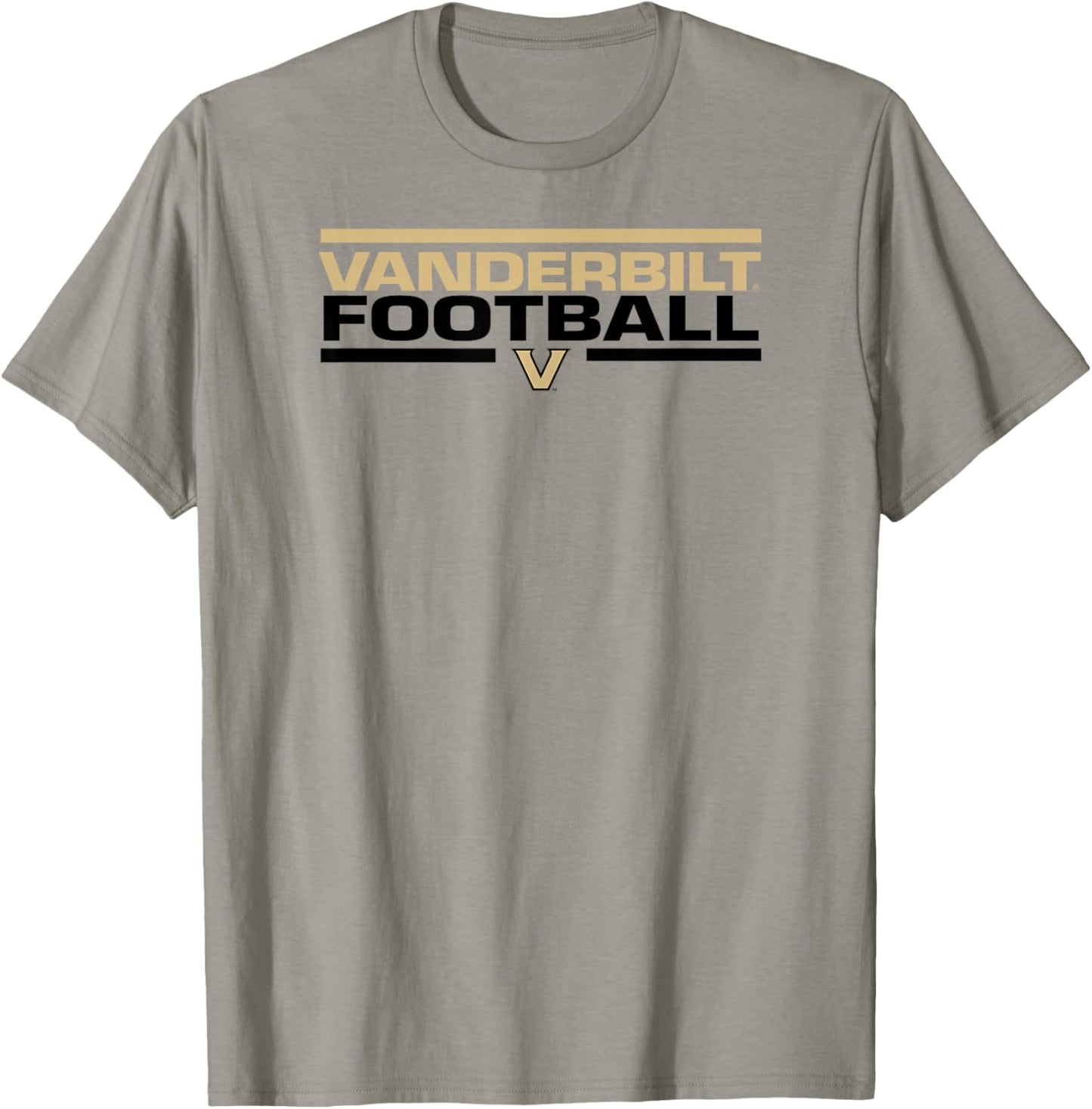 Vanderbilt Commodores Football Tackle White T-Shirt - T-Shirt | Sand
