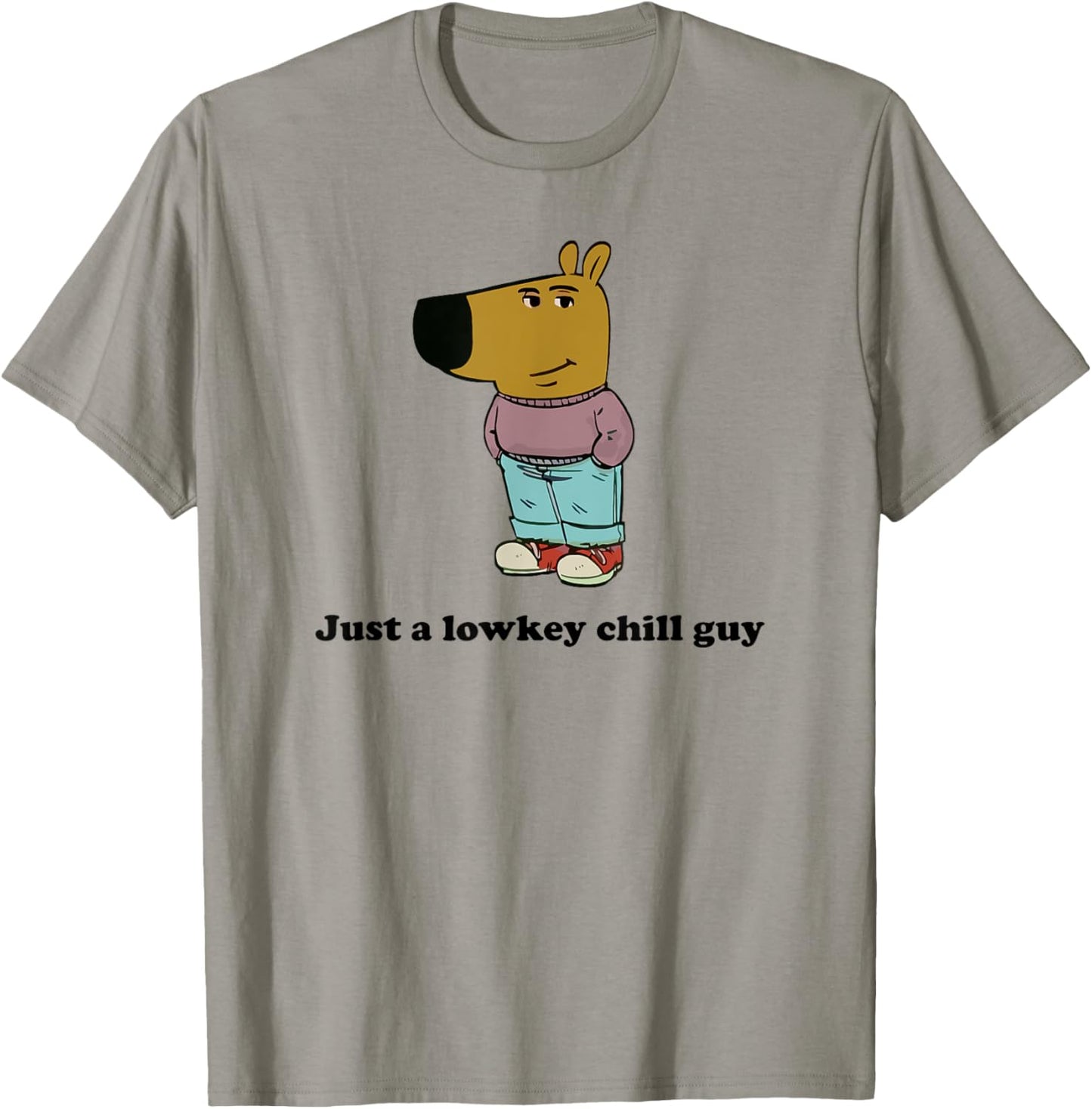 Just a lowkey chill guy T-Shirt - T-Shirt | Sand