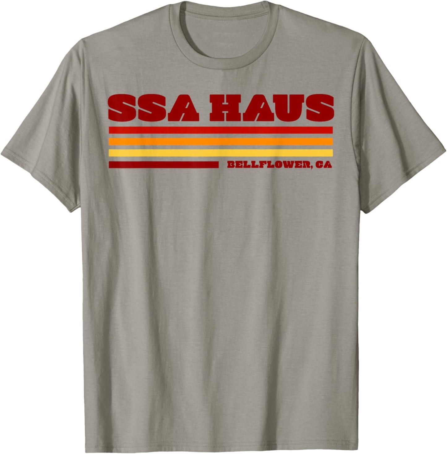SSA House Retro Bellflower Lifestyle T-Shirt - T-Shirt | Sand