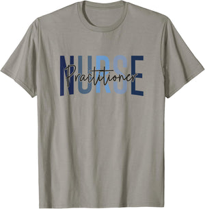 Funny Family Nurse Practitioner NP Nursing Day Nurse Week T-Shirt - T-Shirt | Sand