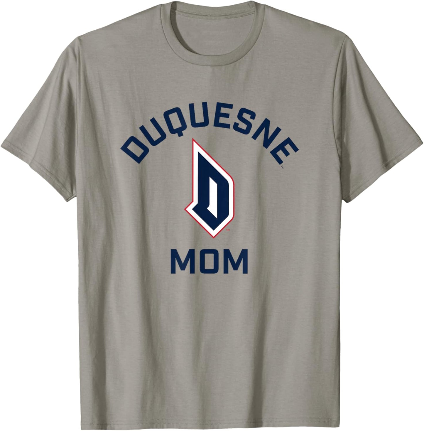 Duquesne University Dukes Arched Mom T-Shirt - T-Shirt | Sand