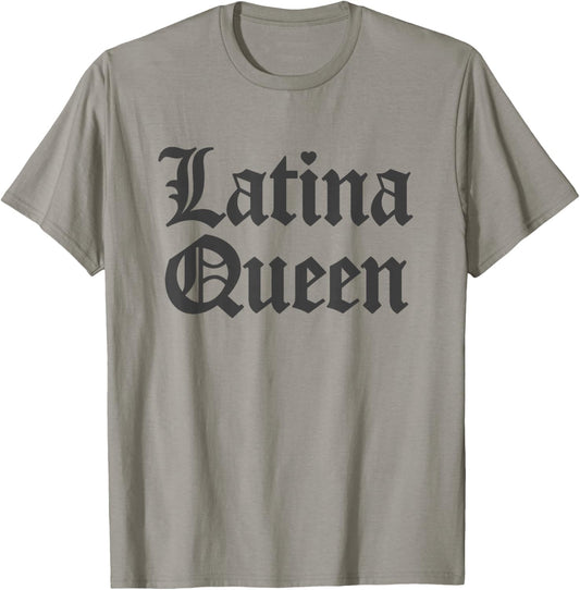 Latina Queen Women Hispanic Heritage T-Shirt - T-Shirt | Sand