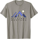 Billings Montana | Billings MT Abstract T-Shirt - T-Shirt | Sand