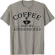 Aussiedoodle Dog And Coffee Women T-Shirt - T-Shirt | Sand