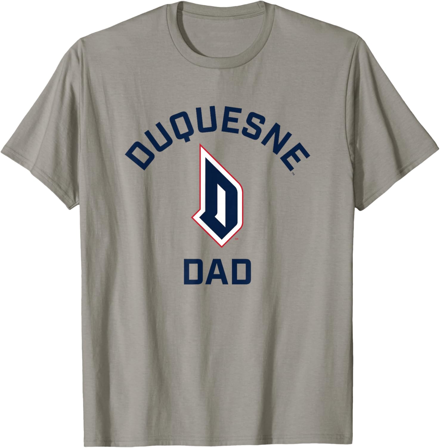 Duquesne University Dukes Arched Dad T-Shirt - T-Shirt | Sand
