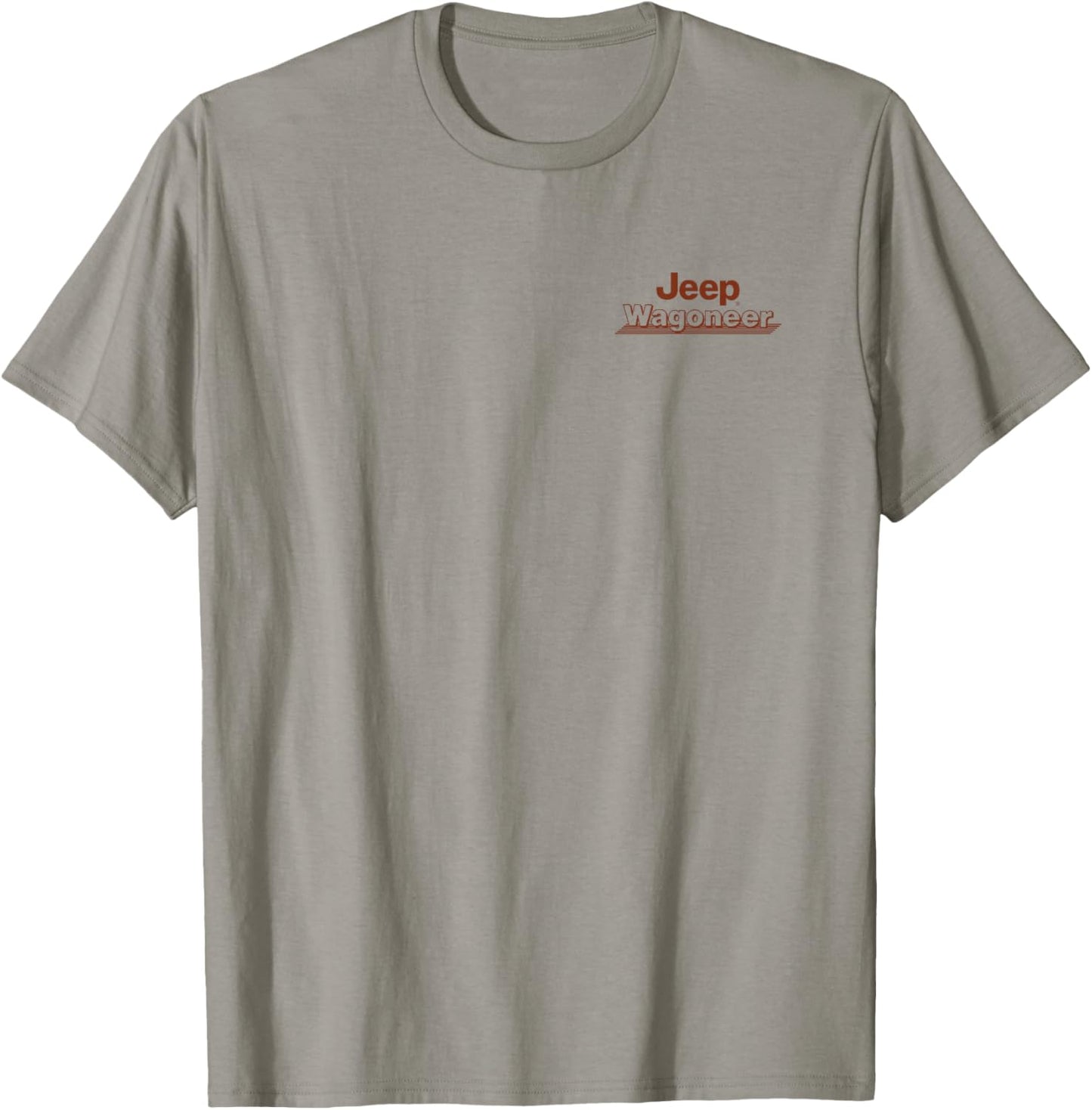Jeep Wagoneer 4x4 Legend Orange - Officially Licensed T-Shirt - T-Shirt | Sand