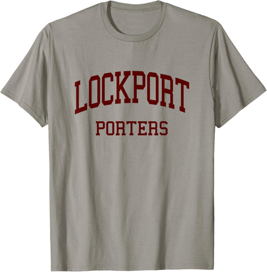 Lockport High School HS Lockport IL Retro T-Shirt - T-Shirt | Sand