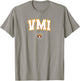 Virginia Military Institute VMI Keydets Arch Logo T-Shirt - T-Shirt | Sand