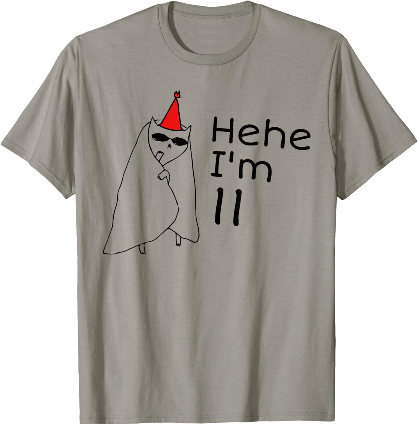 11th Birthday Party Funny 11 Years Old Birthday Teens T-Shirt - T-Shirt | Sand