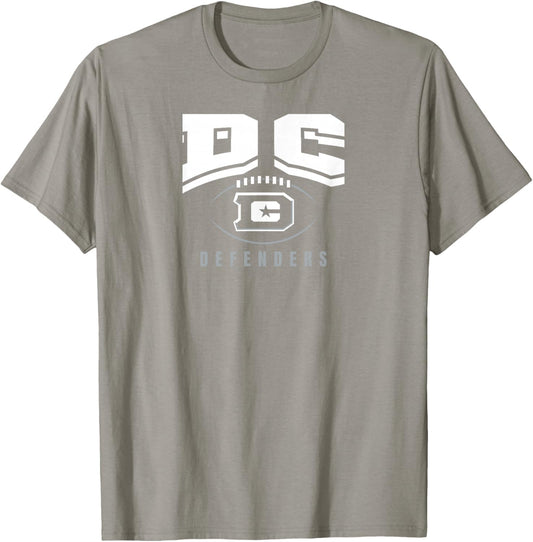 DC Defenders: Football Outline T-Shirt - T-Shirt | Sand