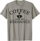 Bordoodle Dog And Coffee Women T-Shirt - T-Shirt | Sand