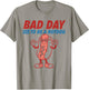 Funny 4th of July Independence Day Bad Day to Be A Hotdog T-Shirt - T-Shirt | Sand