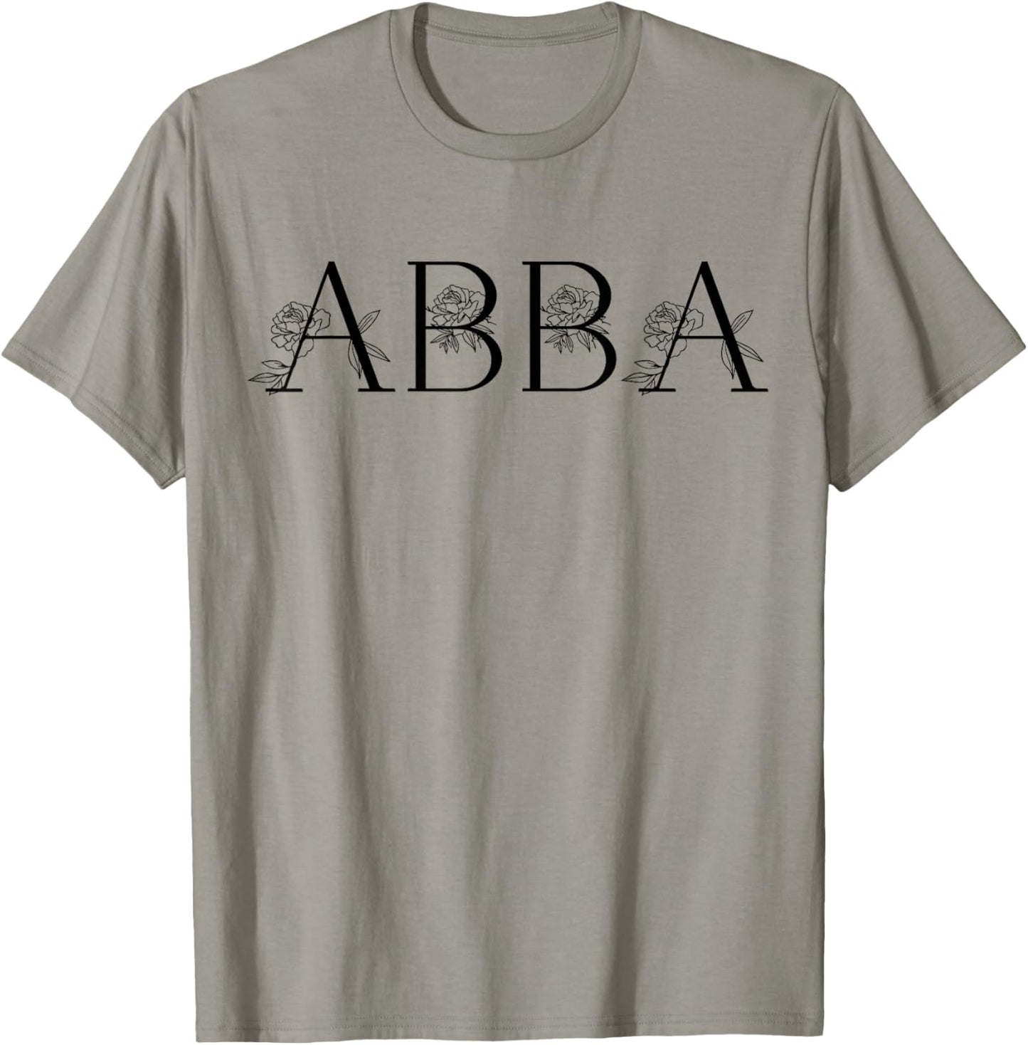 Abba Name Women Men Kids Abba Birthday Shirt Gift Abba Name T-Shirt - T-Shirt | Sand