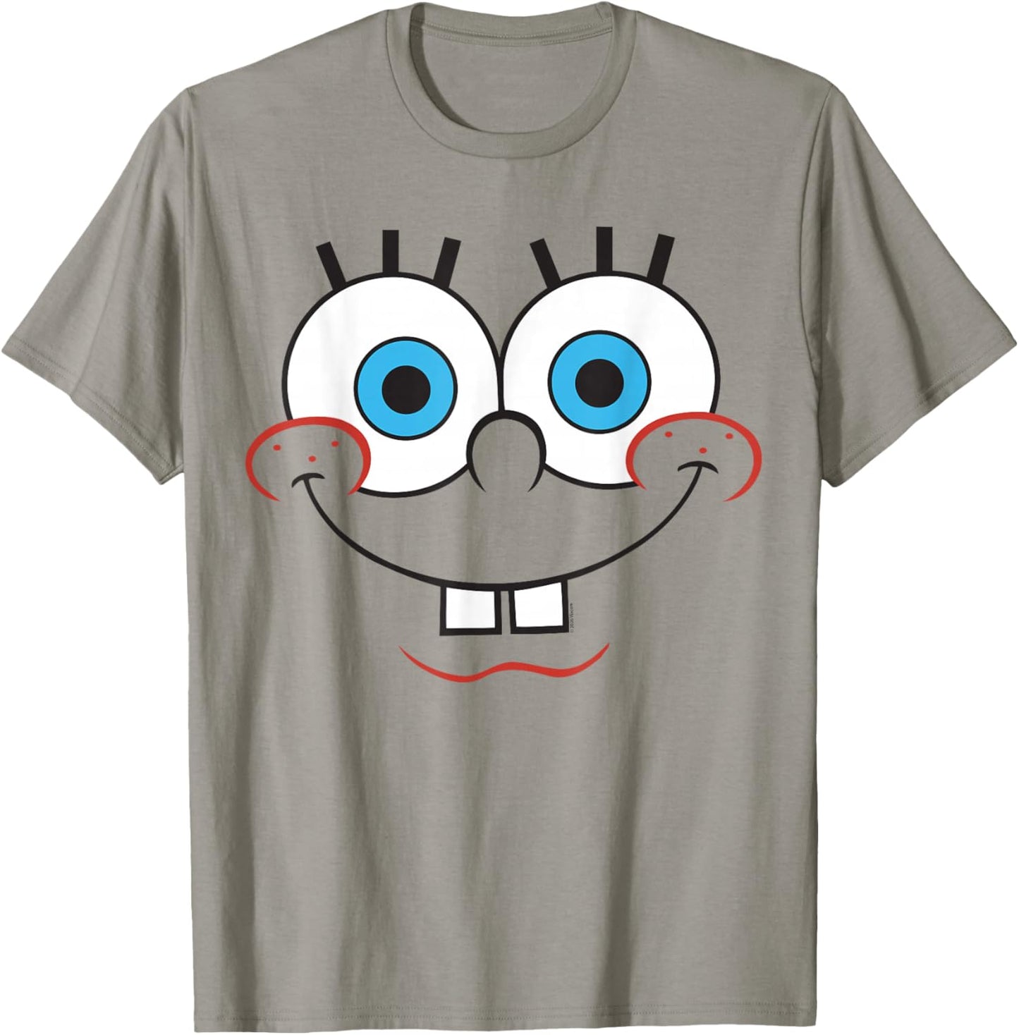 Spongebob Schwammkopf Happy Yellow Wide Smile T-Shirt - T-Shirt | Sand
