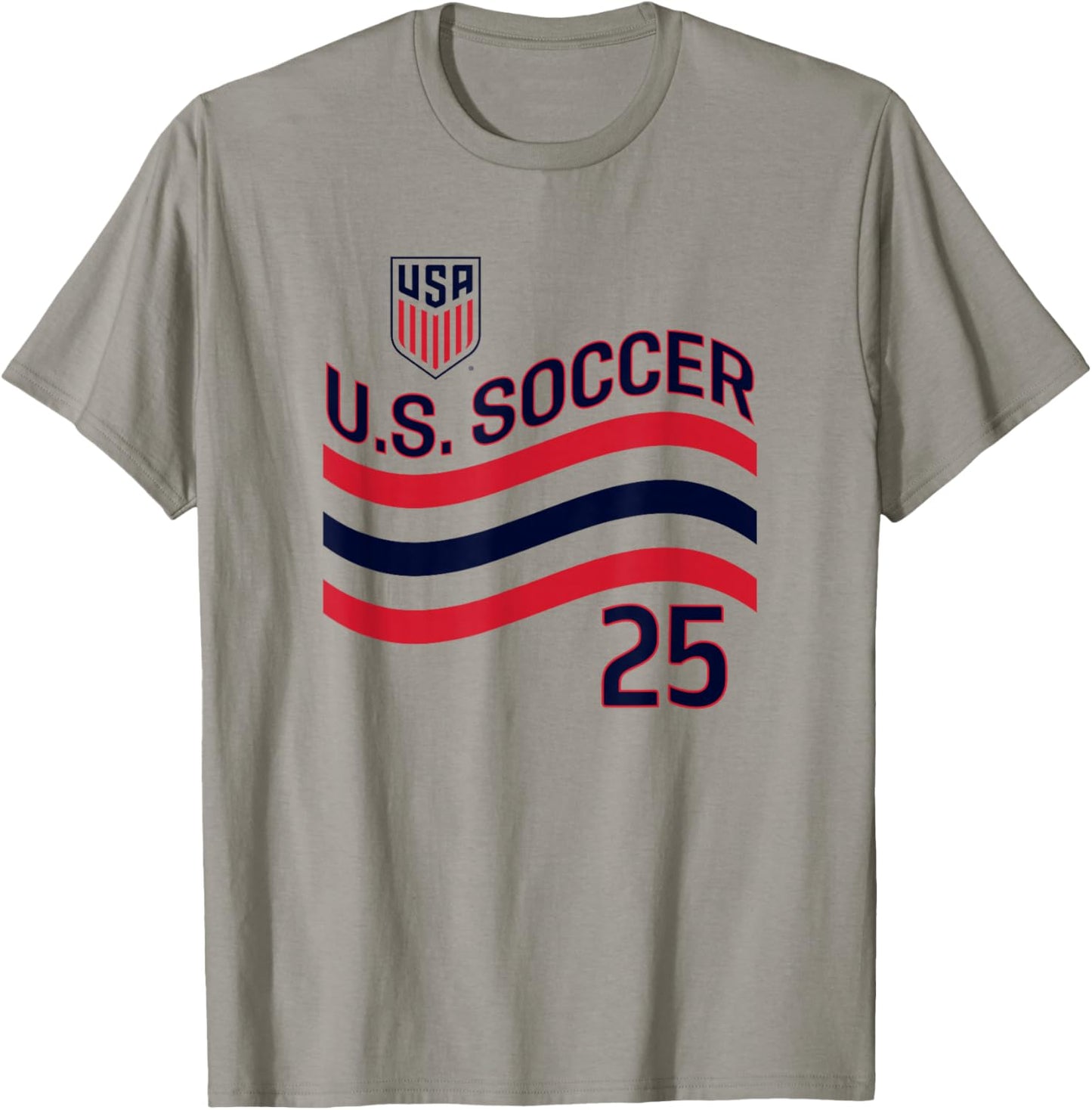 Matt Freese 25 White USMNT Officially Licensed T-Shirt - T-Shirt | Sand