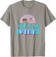 Meow Vice | Retro MIAU Mitze Cat kKtten Miami Felines T-Shirt - T-Shirt | Sand