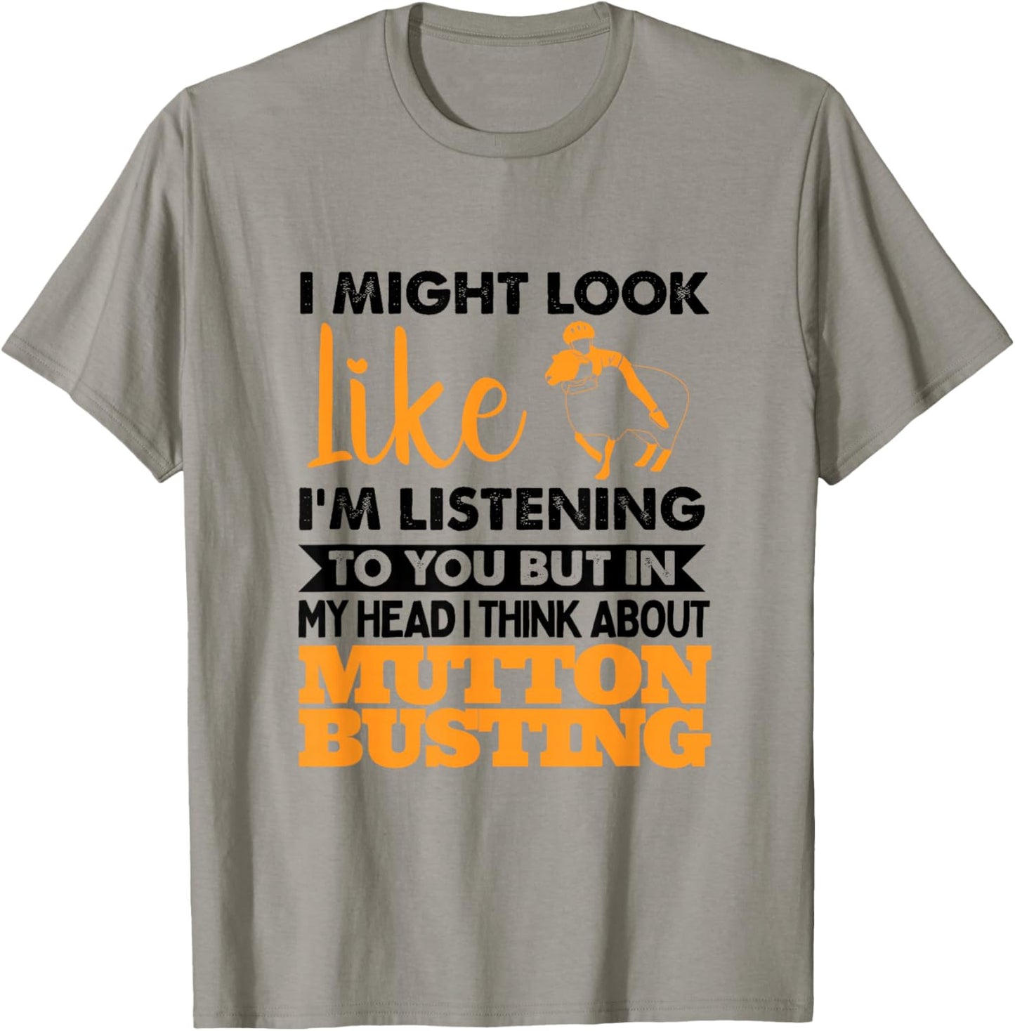Mutton Busting Shirt Boys Kids Rodeo Mutton Buster T-Shirt - T-Shirt | Sand