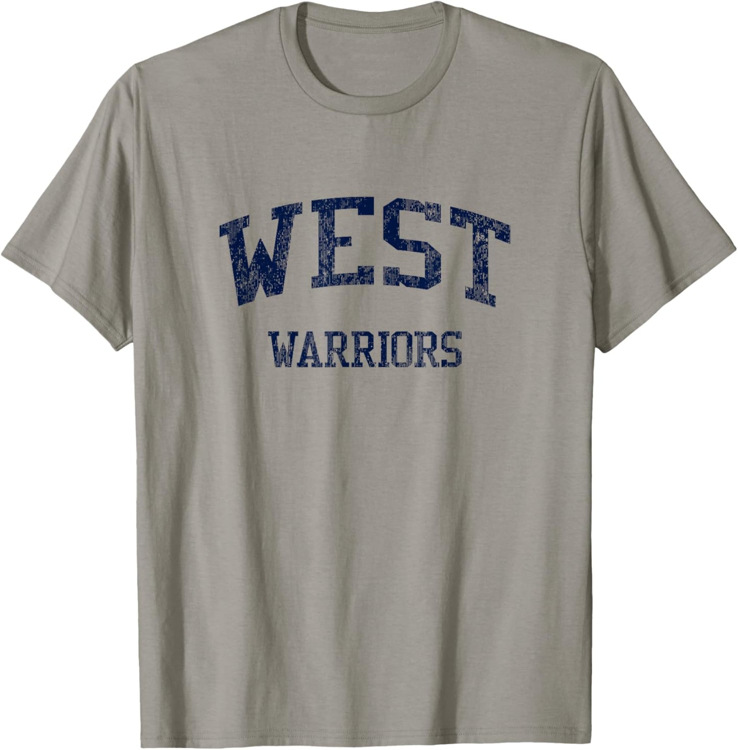 West High School HS Wausau WI Vintage Sports T-Shirt - T-Shirt | Sand