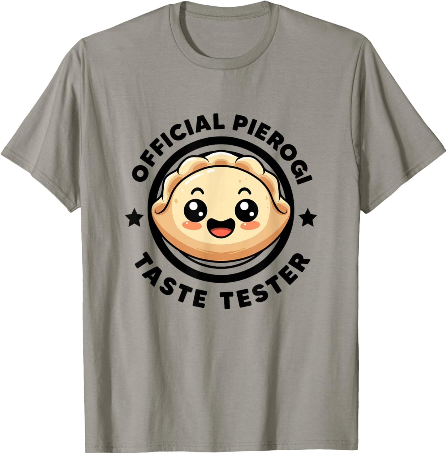Official Pierogi Taste Tester Funny Pierogi I Love Pierogi T-Shirt - T-Shirt | Sand