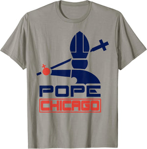 Da Pope Leo XIV Baseball Pope Leo XIV Pope Chicago T-Shirt - T-Shirt | Sand