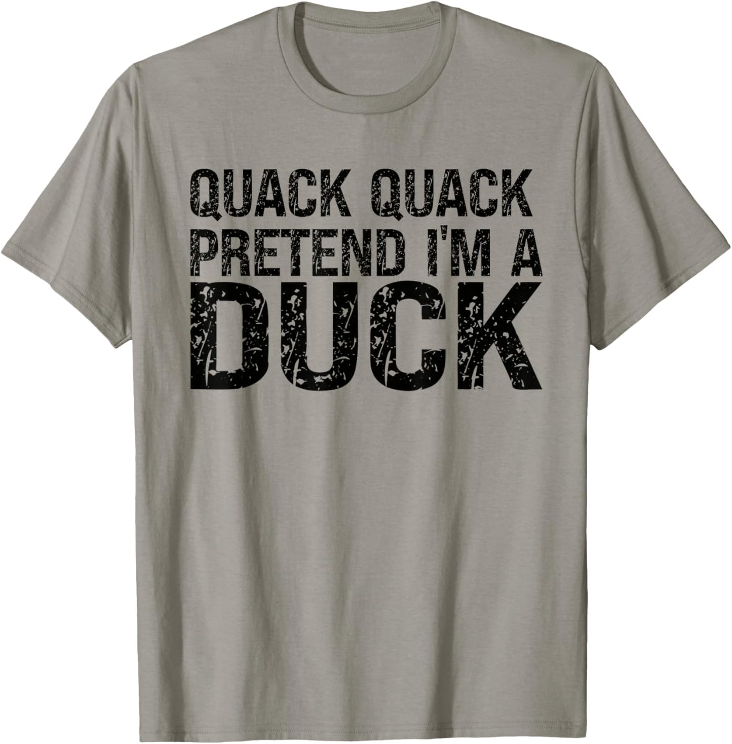 Pretend I'm A Duck Shirt Matching Kids Adult Duck Costume T-Shirt - T-Shirt | Sand
