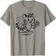 Mariée de Mariage Chat Mignon T-Shirt - T-Shirt | Sand