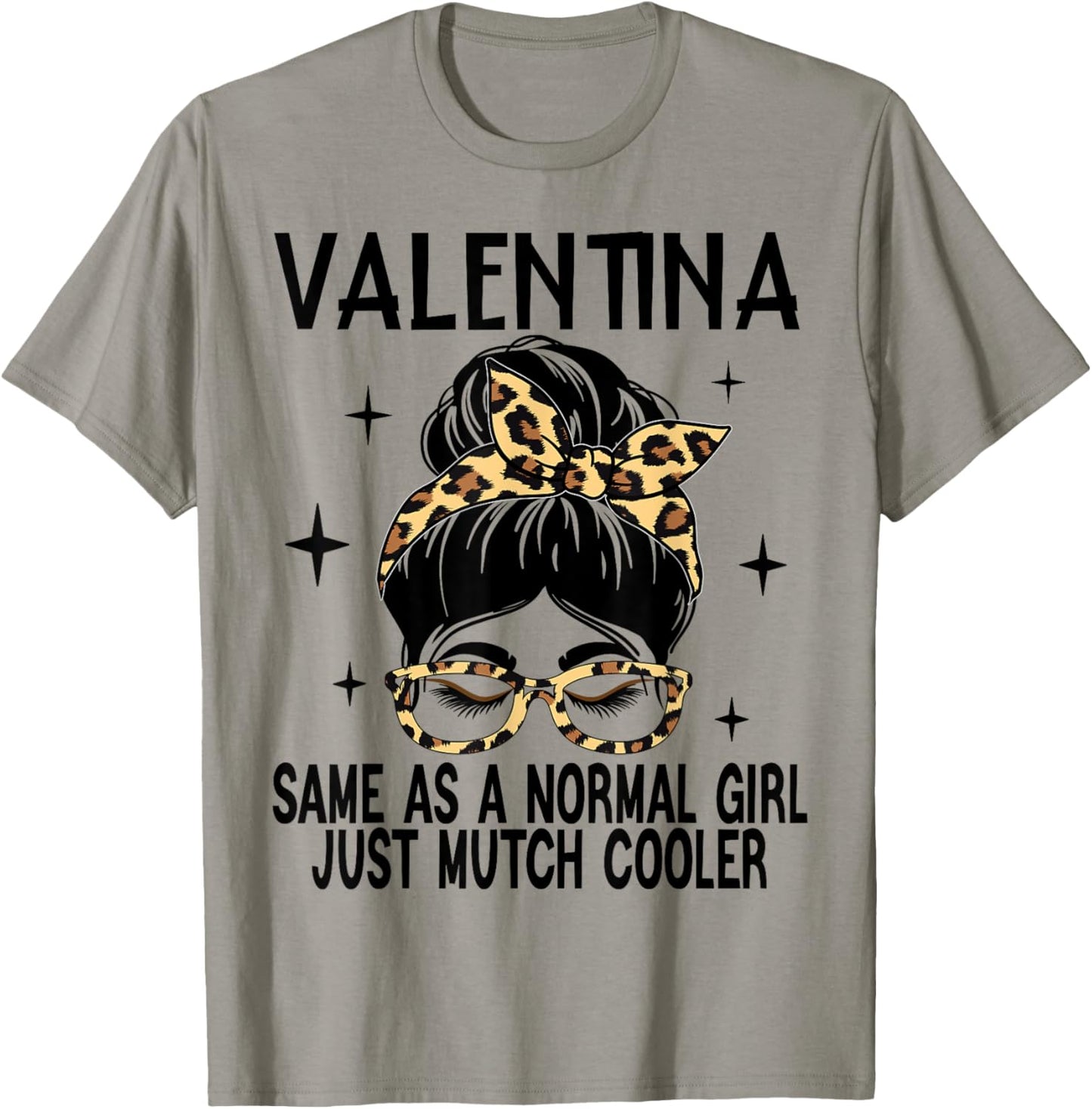 VALENTINA Costume Definition Personalized Name VALENTINA T-Shirt - T-Shirt | Sand