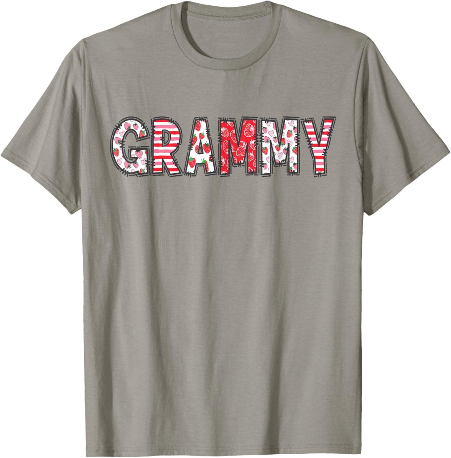GRAMMY Of The Berry First Birthday Strawberry Family Party T-Shirt - T-Shirt | Sand