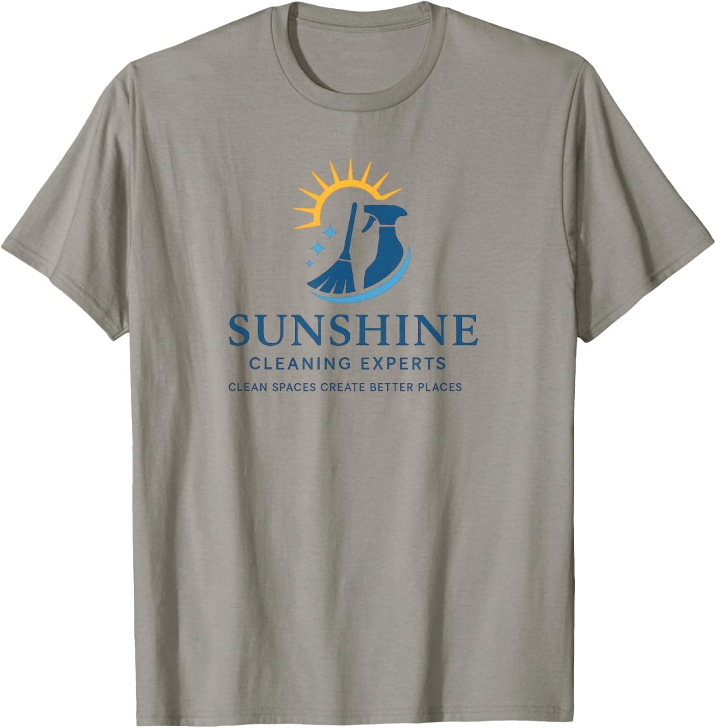 Sunshine Cleaning Experts T-Shirt - T-Shirt | Sand